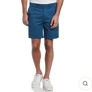 Original Penguin Men's Shorts - Stylish Blue Casual Chino Golf Shorts